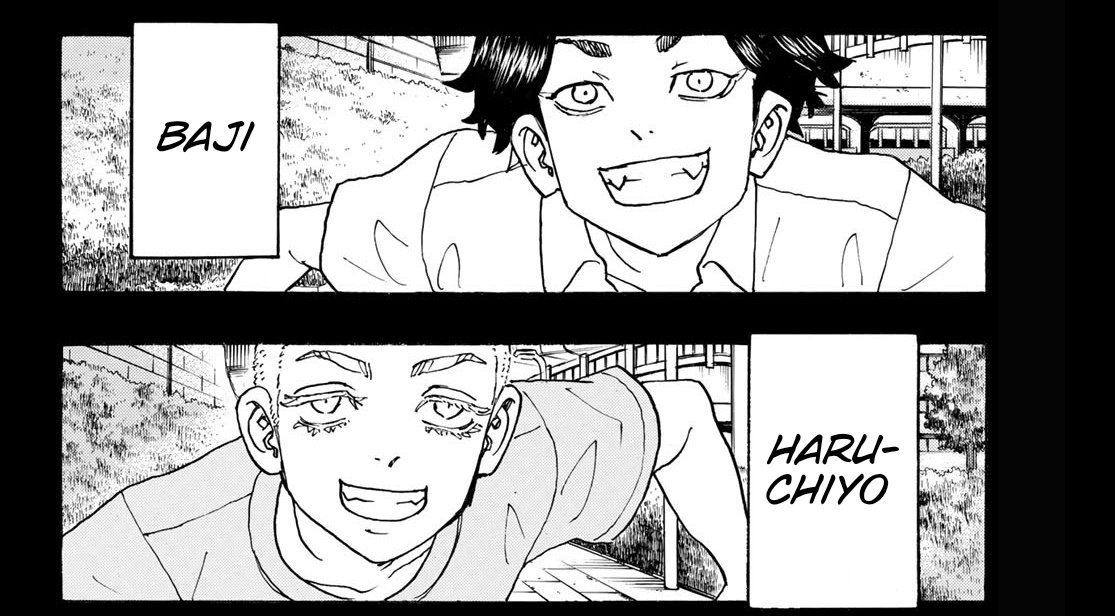 kantougurl's tweet photo. CHARACTER BOOK 3: TENJIKU
Una conversación totalmente CANON entre Sanzu y Baji:
S: Baji, ¿realmente dejas la Toman?
B: Sí
S: Ya veo. Te voy a echar de menos. +
#CharacterBook3 #CharacterBookTenjiku #Tenjiku #TokyoRevengers #TR #SanzuHaruchiyo #Sanzu #BajiKeisuke #Baji https://t.co/FpGxZG5Qv1