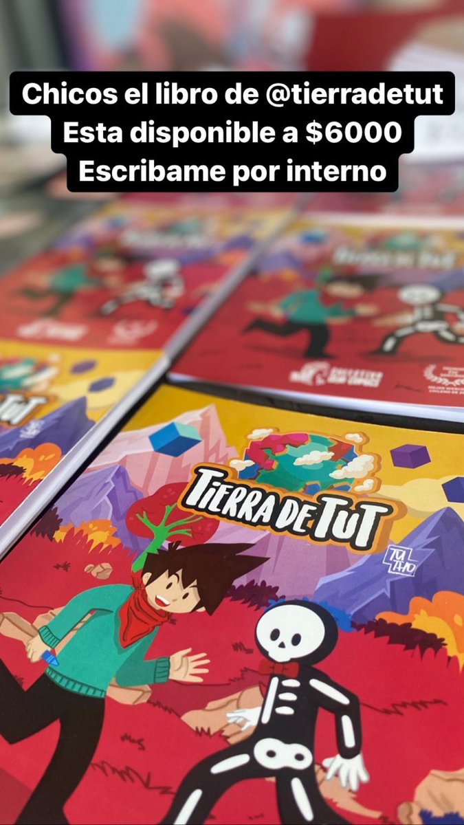 tuthoart's tweet photo. El libro de mi comic #tierradetut en su primer capítulo está disponible a la venta $6000. Cualquier cosa escríbame por interno 🥰 https://t.co/q1uoADC0nL
