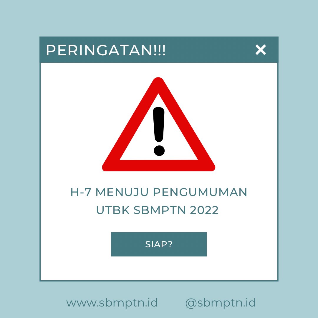 UTBK SNBT SNPMB 2025 tweet media
