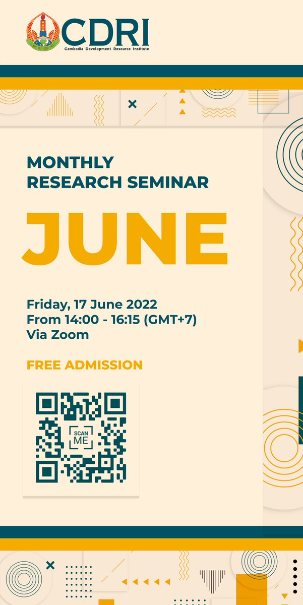 Cambodia Development Resource Institute (CDRI) tweet media