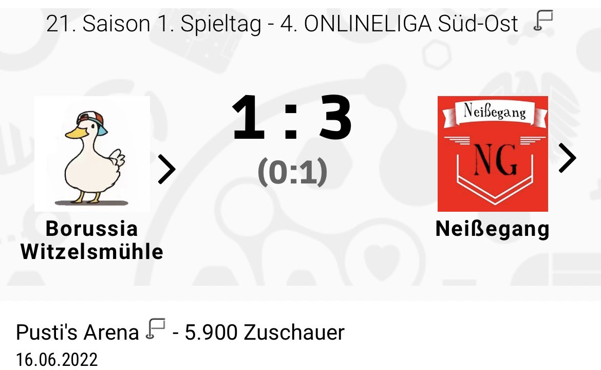 EgangNei's tweet photo. Wir starten gleich mal mit einem Sieg im die 4 Liga Saison 🙌🙌💪

Leider verletzen sich 3 unserer StammSpieler...
#onlineliga https://t.co/DjHgCPHFcU