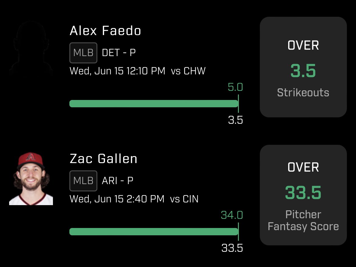 MellyProps's tweet photo. And more Green Beans🧪

#PrizePicks #PrizePicksMLB #DFS #PlayerProps #GamblingTwitter https://t.co/057HYC7oLn