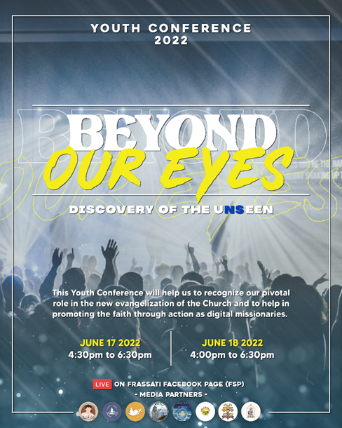 Christendom2022's tweet photo. Do you see what I see? This is Beyond Our Eyes: Discovery of the uNSeen!!!

Pack up yourself and be ready, because we will explore and discover the greatness and undying love of our God, Jesus Christ, for us!!! 

#YouthConference2022
#BeyondOurEyes
#DiscoveryOfTheuNSeen https://t.co/P1Wn31nka7