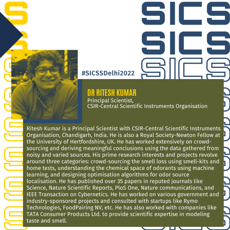 csbcashoka's tweet photo. Learn more about the researchers who are part of the faculty on day 4 of the #SICSSDelhi2022, co-hosted by CSBC and @CSIR_CSIO. Watch this space for more!

@MamidiPavanH @shamarbar @ShagataMukherji @Dar_wish @soramame0518 @Rishemjit