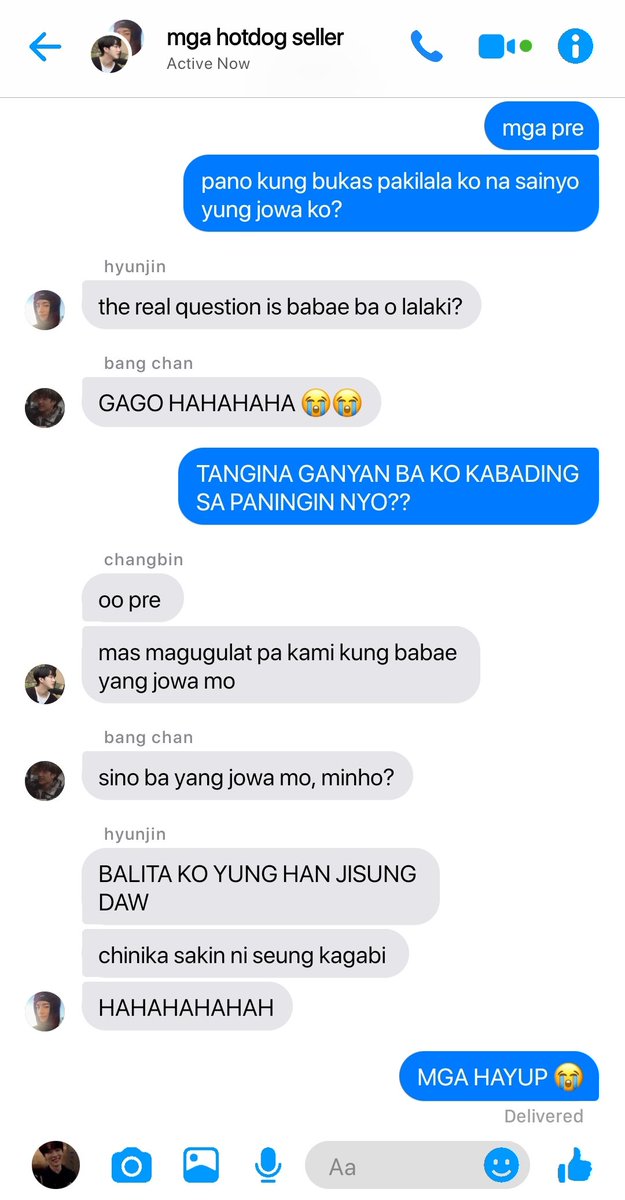 a #skz hyung line one twt au wherein...