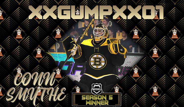 GumpNHL's tweet photo. I can finally say I won something after having 0 success in any other leagues up until this point, WOHL Boston Bruins season 5 champions! It's a very tough league, good competition throughout the entire league. It just feels great to finally win in a league! 😎🏆 https://t.co/zTeIj2iugc
