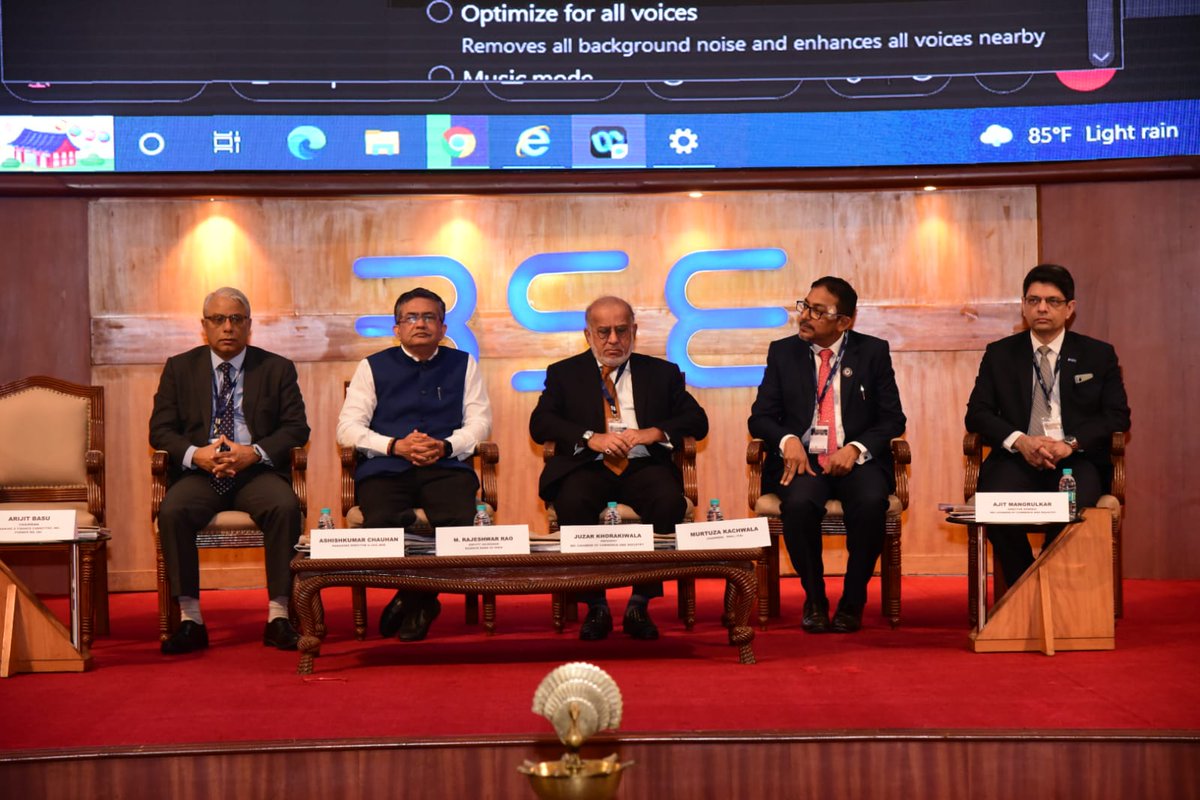 IMC_India's tweet photo. Lighting of the Lamp ceremony at the Inaugural Session of 12th Banking &amp; Finance Conference organized by IMC today at BSE International Convention Hall, @BSEIndia https://t.co/pICFkFATO9