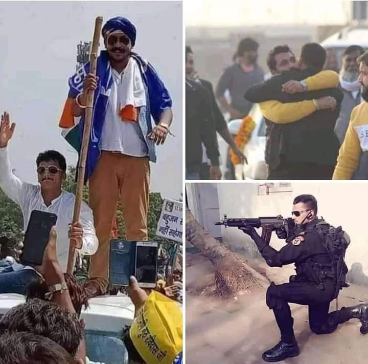 Vijayraj_Aazad's tweet photo. बड़े भाई #चंद्रशेखर_आजाद_जी के साथ उनके साया बन कर आंदोलन मै अहम भूमिका निभाने वाले भीम आर्मी के बड़े ही मजबूत और अन्याय के खिलाफ हमेशा आवाज उठाने वाले बड़े भाई साहब #Roshindra_Aazad #NSG_Commando को जन्मदिन की बहुत बहुत एवं हार्दिक शुभकामनाएं।
@BhimArmyChief
@HimanshuValmi13 https://t.co/gDGGalLE4x