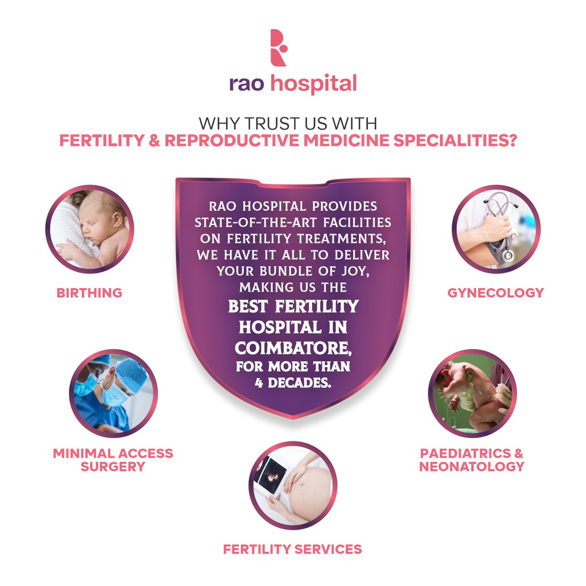Raohospital's tweet photo. As a leader in fertility and reproductive medicine, you can trust our doctors to provide the most effective and comprehensive fertility care available.

Contact us today to book an appointment!

#infertilitytreatment #ivfspecialist #infertilitytreatments #paediatrics #raohospital https://t.co/vrJVoflz9V