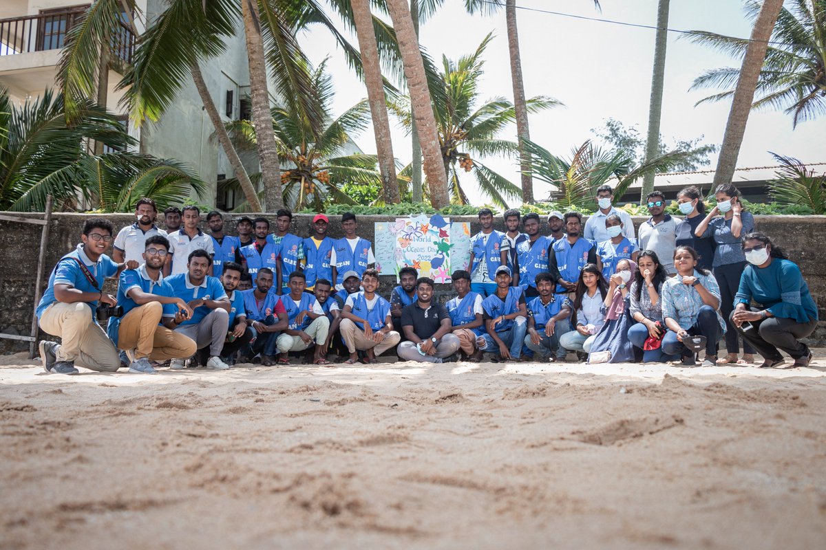 BiomeOcean's tweet photo. World Ocean Day!!!
Hikkaduwa National Park Public Awareness & Cleanup Event.
#WorldOceanDay #dreamspaceacademy #RuhunaUniversity #FoundationofGoodness #WildLifedepartment #Conservation #OceanBiome https://t.co/U9pKRWmQdS