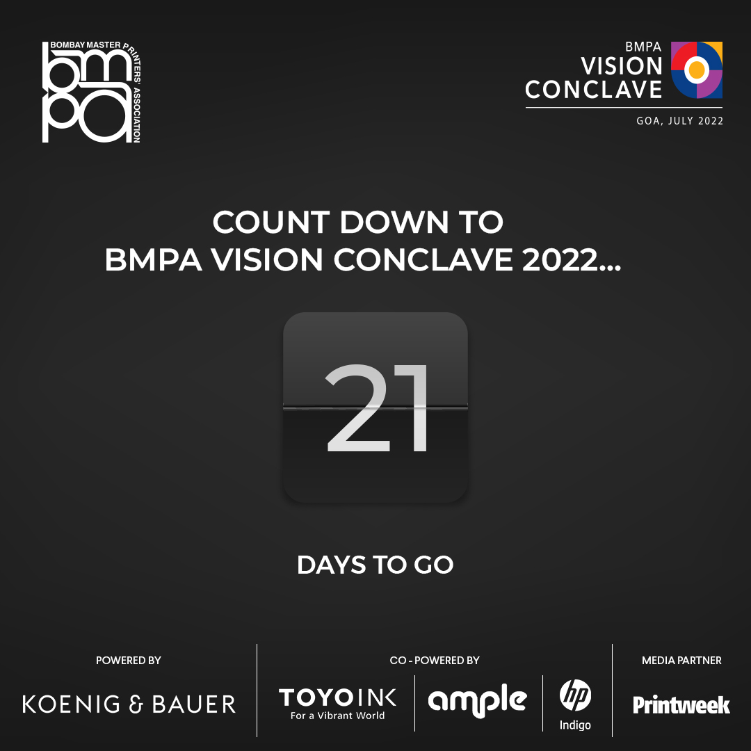 TheBmpa's tweet photo. Countdown getting closer from months to weeks &amp; we at #TeamBMPA are very excited for Vision Conclave 2022. ⏱️

Curtains to be raised soon. ✅

📅 Date: 5th &amp; 6th July 2022.
📍Venue: Fairfield by Marriot, Benaulim, South Goa.

Visit https://t.co/nC2dh8WaQs for more 👆🏻

 #VisCon22 https://t.co/j4kJRNpz3M