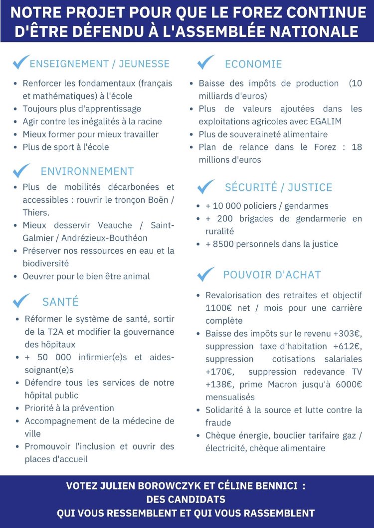 Duinat Romain (@duinatr) on Twitter photo ✅ Parlons #vrai
Voter <a href="/JPIerre_Taite/">Taite Jean-Pierre</a> c’est élire <a href="/JLMelenchon/">Jean-Luc Mélenchon</a> comme premier ministre ✅ Parlons #vrai
Voter <a href="/JPIerre_Taite/">Taite Jean-Pierre</a> c’est élire <a href="/JLMelenchon/">Jean-Luc Mélenchon</a> comme premier ministre