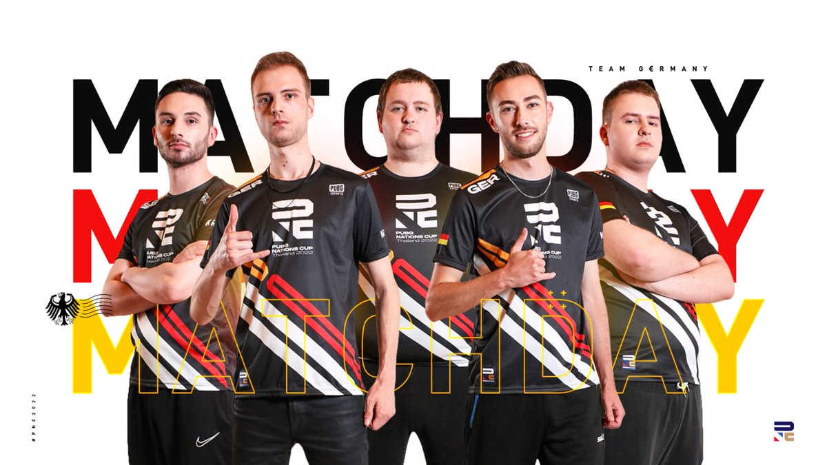 Myca (@ohmycalul) on Twitter photo Today is the first Matchday of Pubg Nations Cup.
Team Germany is hyped and ready to show what we really have to offer.
ATTACKE!!!!
#PNC2022 <a href="/PUBGEsports/">PUBG Esports</a> <a href="/PUBG_DE/">PUBG: BATTLEGROUNDS Deutschland 🇩🇪</a> @G2ItzzChrizZ <a href="/ZoccerPUBG/">Zoccer</a> <a href="/_PaiinZ/">PaiinZ</a> <a href="/luca_julius/">Luca</a> Today is the first Matchday of Pubg Nations Cup.
Team Germany is hyped and ready to show what we really have to offer.
ATTACKE!!!!
#PNC2022 <a href="/PUBGEsports/">PUBG Esports</a> <a href="/PUBG_DE/">PUBG: BATTLEGROUNDS Deutschland 🇩🇪</a> @G2ItzzChrizZ <a href="/ZoccerPUBG/">Zoccer</a> <a href="/_PaiinZ/">PaiinZ</a> <a href="/luca_julius/">Luca</a>