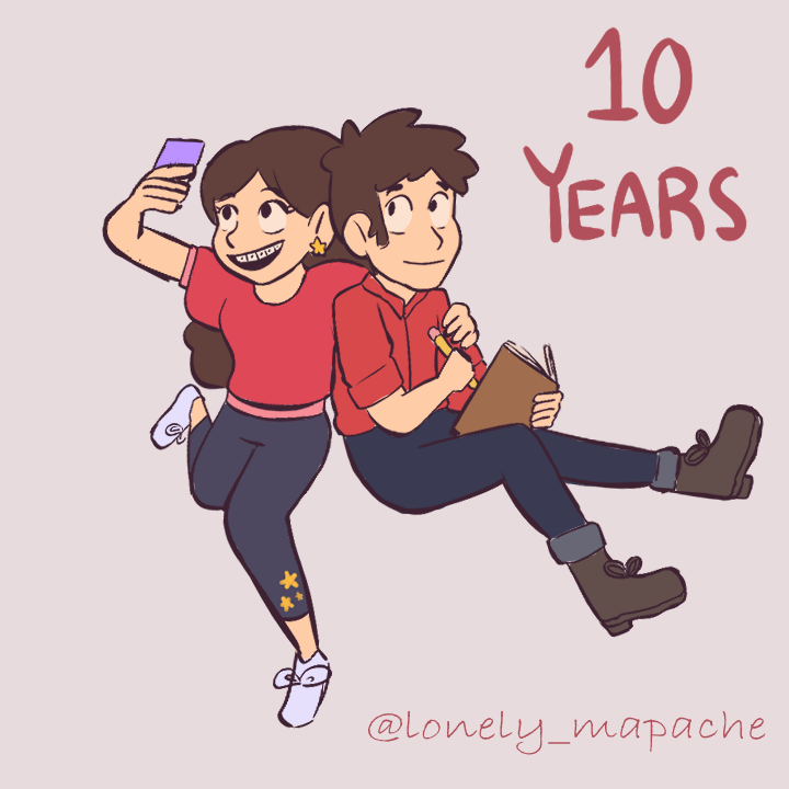 lonely_mapache's tweet photo. Quick drawing for #10YearsOfGravityFalls 
Thank you for so much :) https://t.co/XWRZJenCmL