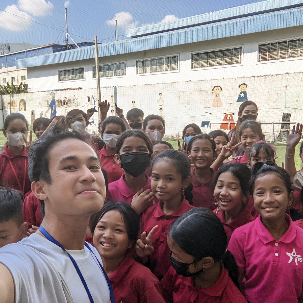 There’s no better way to learn about our mission than visiting us in Cambodia. #UWCSEA grad, Binh, was interested in gaining first-hand experience. During their visit, Binh jumped right in - playing fun games. If you’re interested in visiting, contact info@isfcambodia.org.