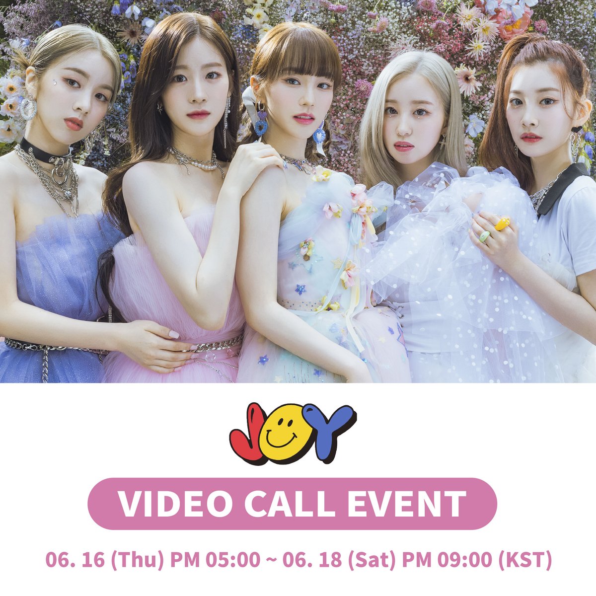EVERLINESHOP's tweet photo. 🌸에버라인 X 우아! 영상통화 팬사인회 공지
🌸EVERLINE X woo!ah! VIDEO CALL EVENT

✔ 응모 기간: 6/16(THU) PM 5:00 ~ 6/18(SAT)
PM 9:00 (KST)
✔ 이벤트 일시: 6/19(SUN) PM 1:00
✔ 응모 링크: https://t.co/kGfKtglzRq

#우아 #wooah #에버라인 #EVERLINE https://t.co/HYNZXHU06H