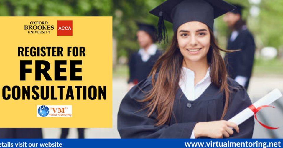 VMentoring's tweet photo. Attention for ACCA Students/Affiliates and ACCA Members
Discuss your concerns and queries with one of our “OBU Registered Mentor”
free of cost. LIMITED TIME OFFER!
https://t.co/Uv0zCRb4LD https://t.co/yu5gCYFHMW