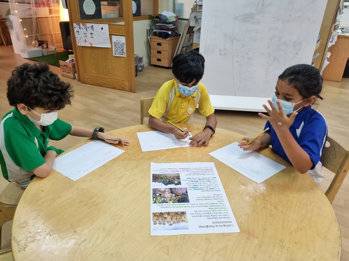 DESSyear2's tweet photo. #DESSYear2Red are recording their findings about different cultures. @DESSsocials https://t.co/bsOxulQjbr
