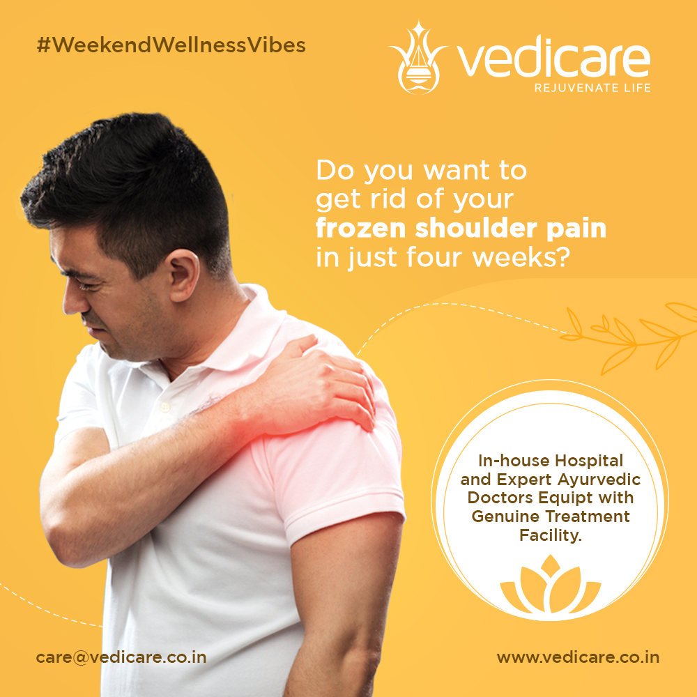 helloVedicare's tweet photo. Do you want to get rid of your frozen shoulder pain in just four weeks?
#Ayurveda #care #frozenshoulder #shoulder #shoulderpain #shoulder #pain   #ayurvedictreatment #ayurvedicmedicine #relexing #Vacation #HealthCare #NaturalLiving #NaturvalTreatment #HealthyLiving https://t.co/kywTBgSXDJ