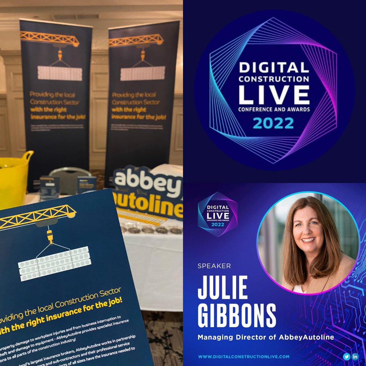 𝗗𝗶𝗴𝗶𝘁𝗮𝗹 𝗖𝗼𝗻𝘀𝘁𝗿𝘂𝗰𝘁𝗶𝗼𝗻 𝗟𝗶𝘃𝗲   We’re ready for today's @DCliveNI We will be in the exhibition space (Malone Suite) today while our MD, Julie Gibbons will be on this morning's Inclusion & Diversity Discussion Panel.   #InsuranceBroker #DigitalConstructionLive