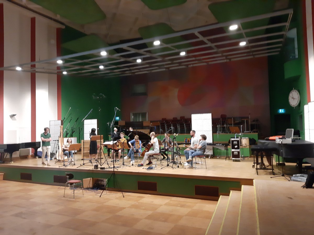 Zürich. Recording the new disc, day 1