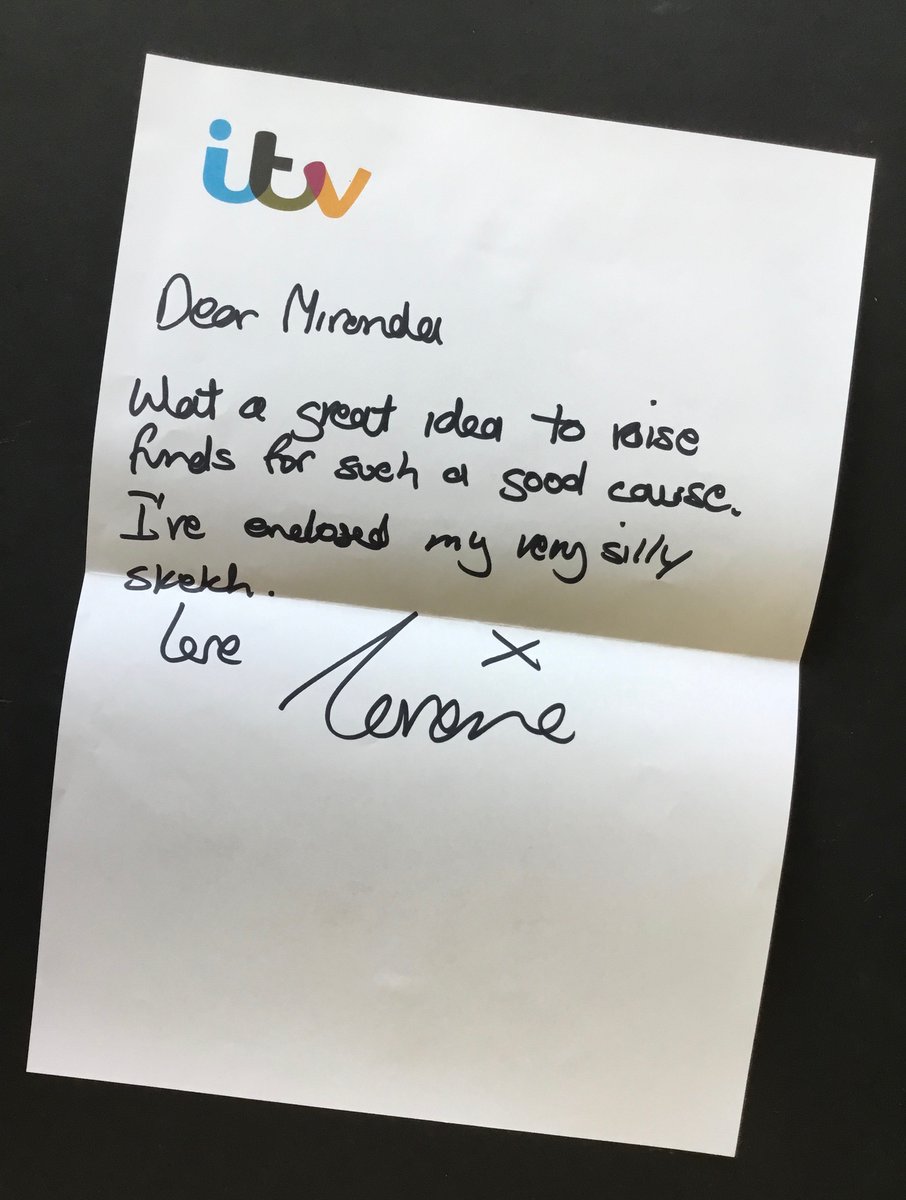 Delighted to get this lovely note @lorraine with a fabulous #sophiespostcard for @RoyalMarsden Can you find #lorraine secret postcard? Bidding starts at just £1 Starts 30/6 ends 9/7/2022 @eBay sophiespostcard.com #postcard #artonapostcard @ITV #itv #cancercharity