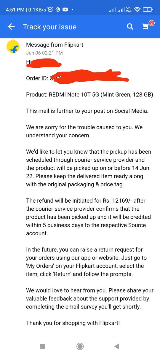 RadiantMinds1's tweet photo. Every time they would apologize and say this would not occur, keep patience etc. Last time one executive promised me that if this time it gets cancelled they would refund the amount directly and then they refused to do this. Tired of fake promises @flipkartsupport @PMOIndia https://t.co/Tq3GSxCIIl