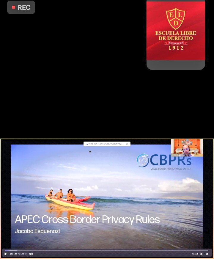 lgparranoriega's tweet image. Gracias Alfredo Reyes Kraft @aareyesk, Consultor @LexInformatica y Jacobo Esquenazi @JEsquenaziMX, Estratega global de privacidad de @HP, por sus muy interesantes clases de Buenas Prácticas en #Autorregulación del sector público y privado, y de #CBPR @APEC Diplomado @eld_oficial