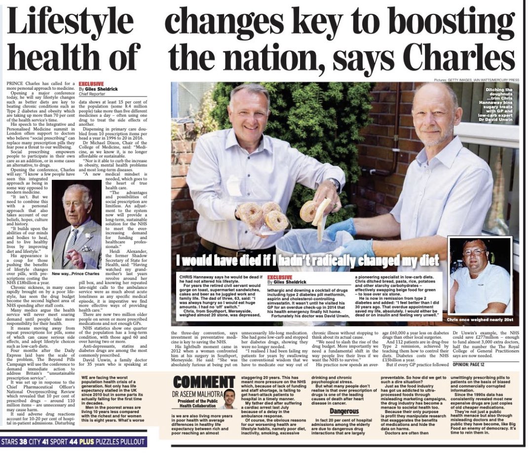 BREAKING:

The pharmaceutical industry are an enemy of democracy 

‘They’re not just a public health menace but also through misleading doctors and the public they have become, like Big Food an enemy of democracy. It’s time to reign them in’ 

Via The Daily Express