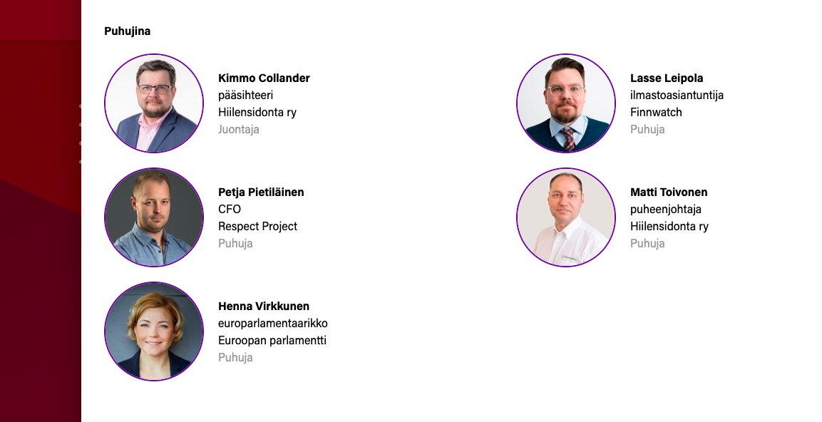 Heinäkuussa suuntaan ensimmäistä kertaa <a href="/SuomiAreena/">SuomiAreena</a>:an ja ohjelmassa mitäpä muutakaan kuin keskustelua päästökompensaatiosta: suomiareena.fi/pori/ohjelma/4…