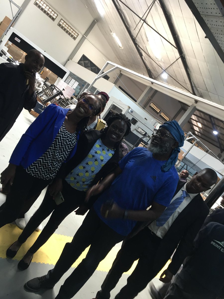 ChromePartners's tweet photo. Today we were delighted and privileged to host ,presidential aspirant, Mr George Wajackoyah who paid a courtesy visit to Chrome Partners Factory.
#Chromepartners #Thepowerofprint https://t.co/huW05TGBxp