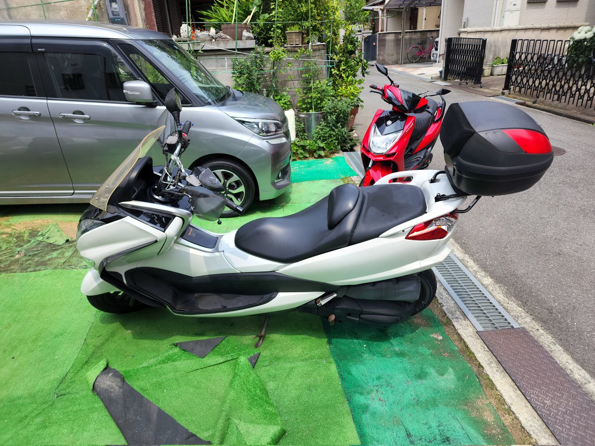 MS47104161's tweet photo. ヤマハ、マジェ250 
販売情報
80000円
書類もあります https://t.co/9TJrtFndfq