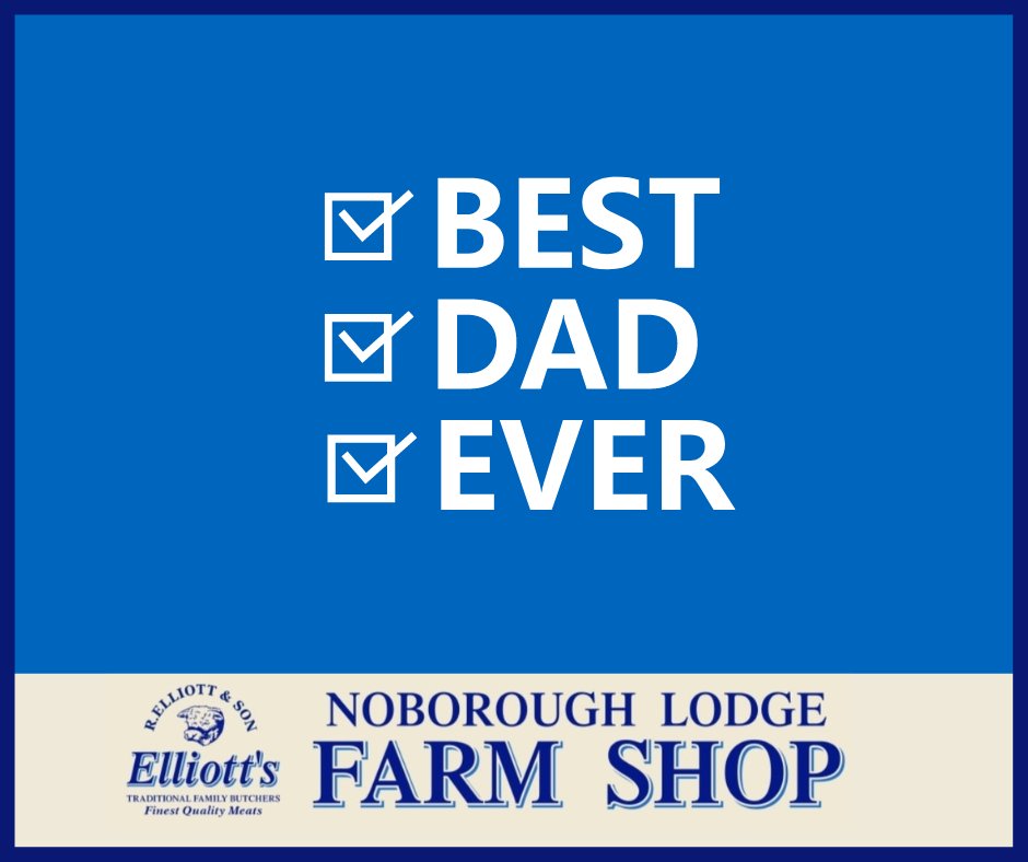 NoboroughLodge's tweet photo. Here's your reminder that Sunday is Father's Day

Why not pop in and treat Dad to a tasty treat on Sunday?
.
.
.
#FathersDay #DadDay #Dad #BestDadEver https://t.co/T77T5Dqdqd