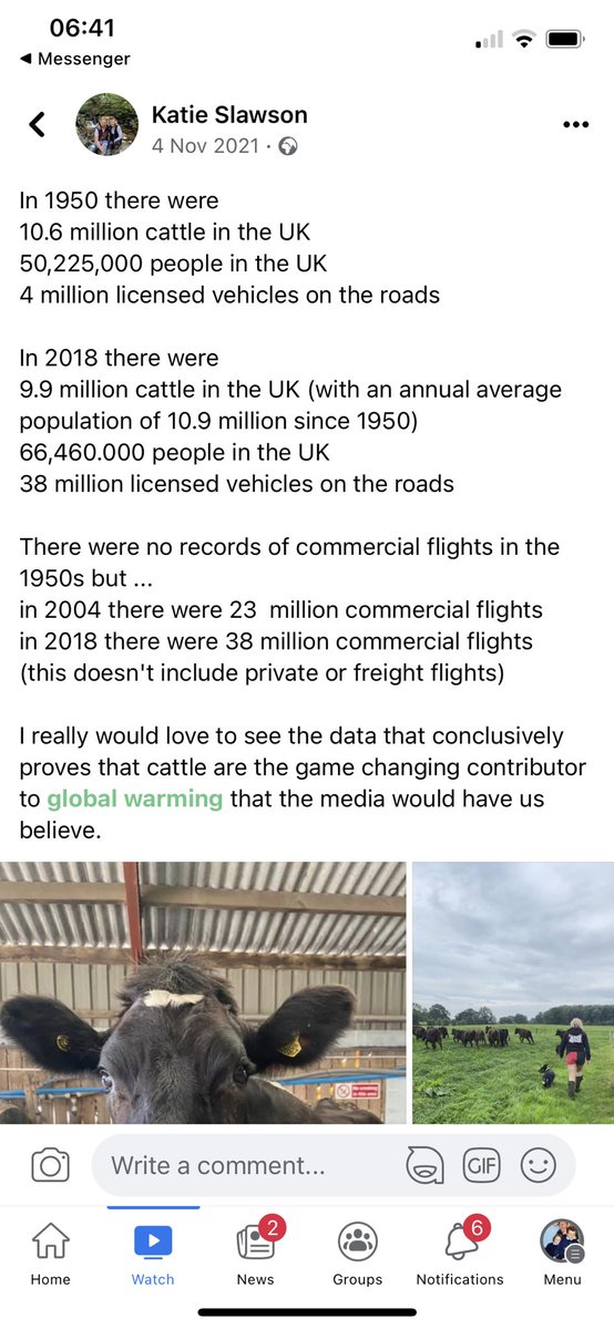 Well worth a read as some in society are blaming the farmers .