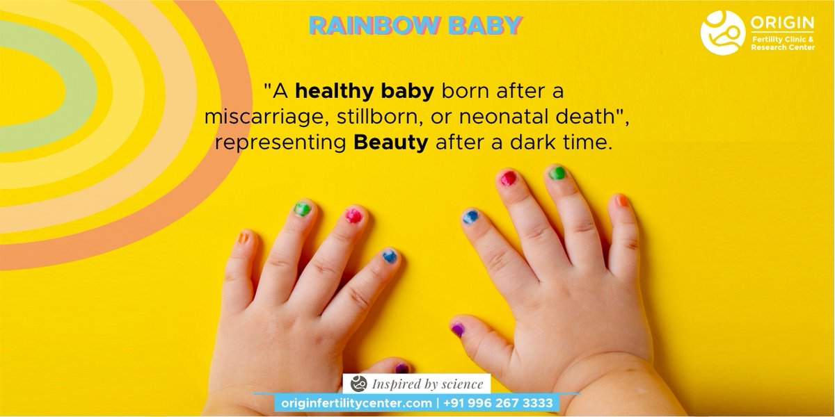 A rainbow baby is a promise of joy and everlasting love.This baby is a sunshine after a rain, peace after pain and this miracle will light up your world with hope after a storm. 

#baby #love #babygirl #babyboy #kids #cute #newborn #family #babyshower #bebe #babies #photography