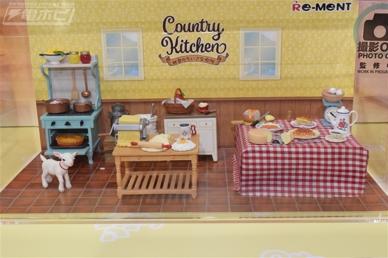日本産 リーメント ぷちサンプル Country Kitchen田舎のちいさな台所