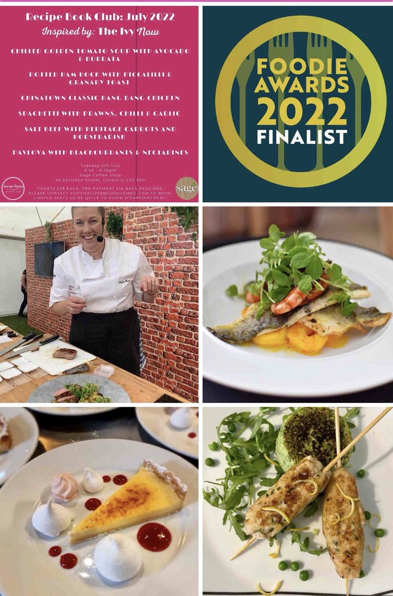 Today is D-Day for <a href="/foodieaward/">Local Foodie Awards</a> for Cov&amp;Warks 
Best Casual dining Chef 
Best Food &amp; Drink Experience 
3 years ago I was in the corporate world, running a sales team selling MFC!
Whatever the result to have my work as a Chef coming to the fore front in the area is winning
Big Love