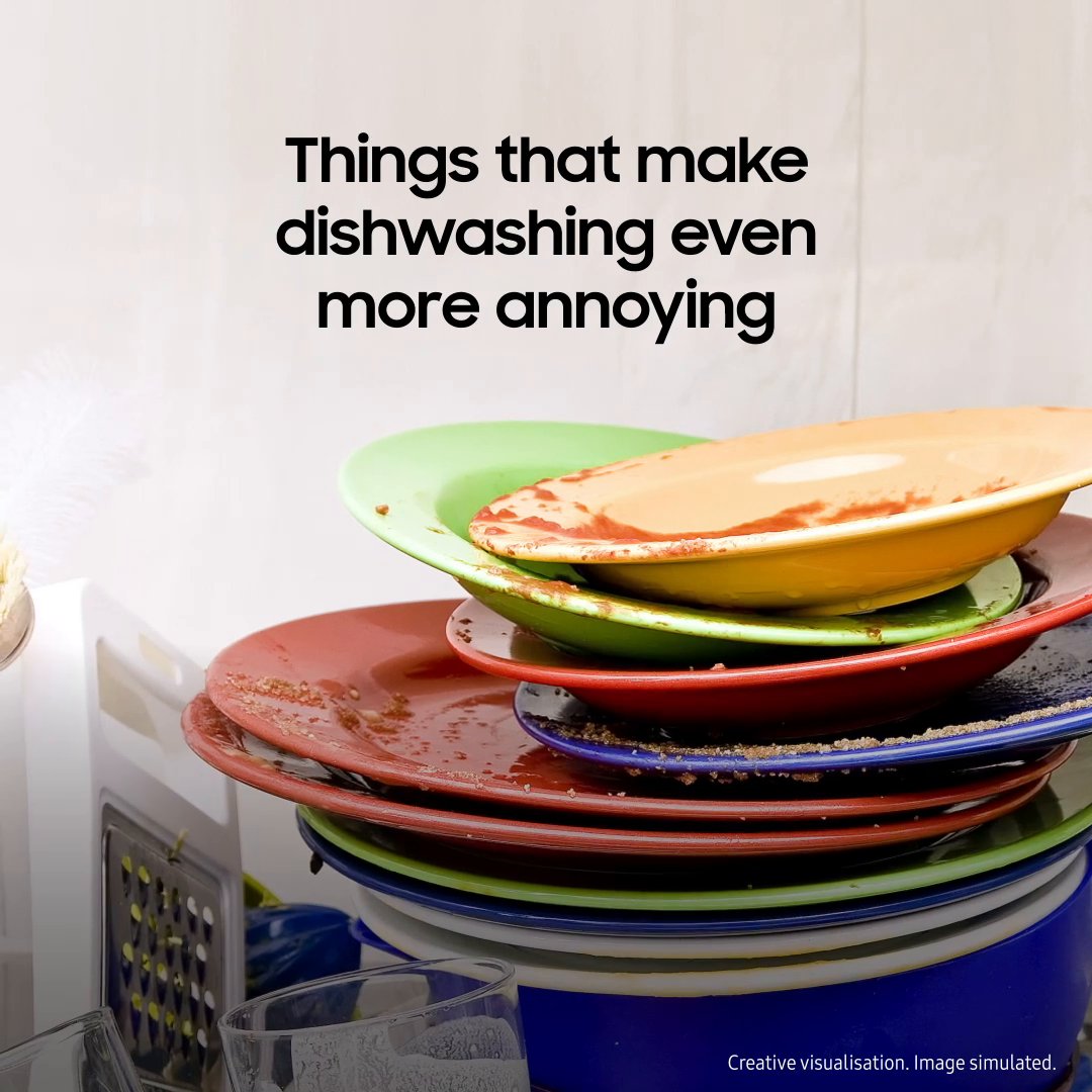 Samsung India on Twitter "Does dishwashing get you down? We understand