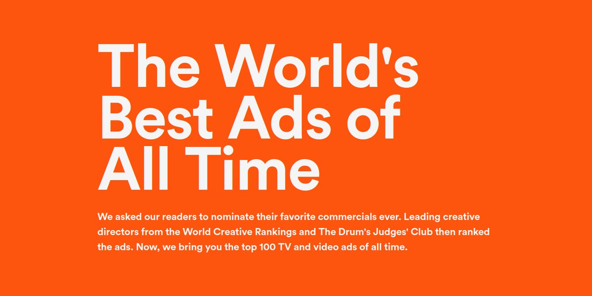 SimpsonsCreate's tweet image. The world’s best ads from @TheDrum? Some great work here that brings back memories and evokes a sense of time and place. What do you think? ow.ly/ebKE50JxQ0j

#advertising #video #advertisingagency #advertisingawards