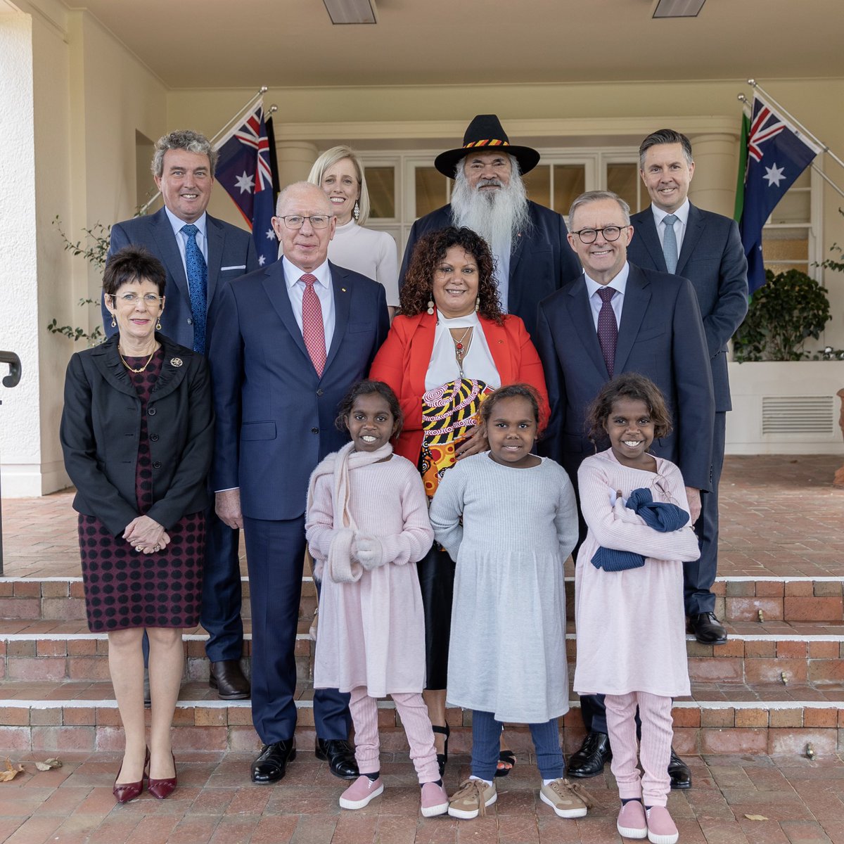 Mark_Butler_MP's tweet photo. The talented @Malarndirri19 was sworn in today as Australia’s Assistant Minister for Indigenous Australians and Indigenous Health. We’re lucky to have her in this critical portfolio. https://t.co/O3lhDuTGXs
