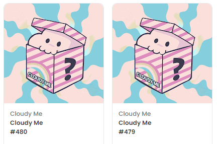 kiryuuki_atm's tweet photo. I got 2 boxes of clouds from @CloudyMeNFT.
They're so cute and fluffy.
#NFT #NFTCommunity #CloudNFT https://t.co/hmA4MQHg3t