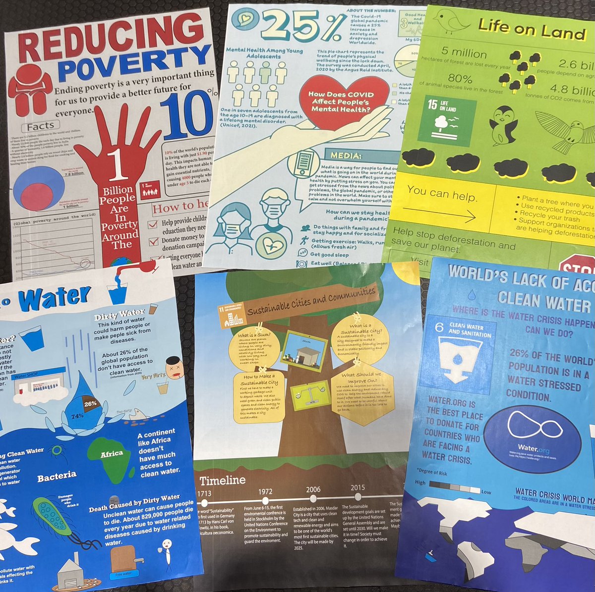 NIS_Design's tweet photo. “This is not Canva!”G8 were proud to learn professional #Adobe software, creating infographics on what they care about in the #UnitedNations sustainable development goals designing all their own icons etc with amazing results to inform and impact their audience.  #SDGs #NISimpact https://t.co/pTT9itCplH