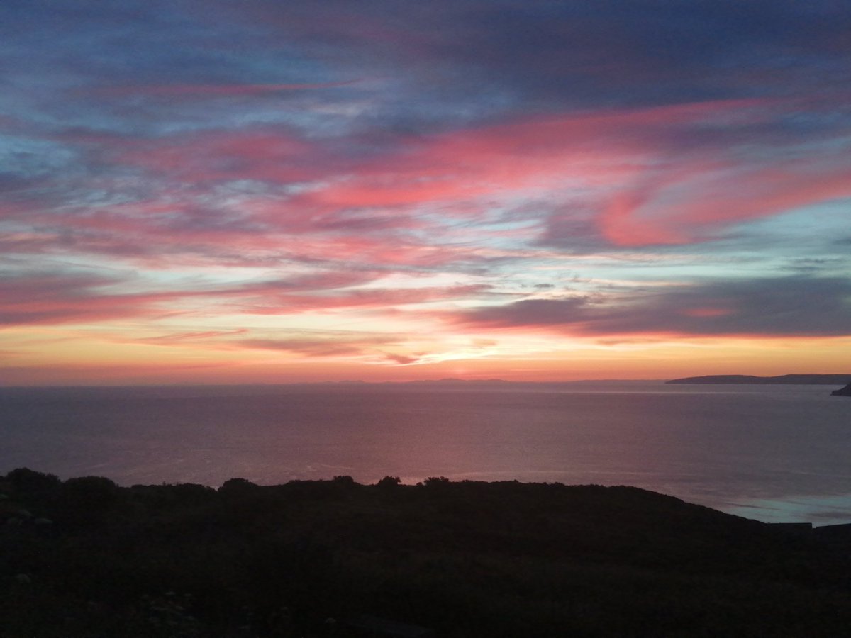 Dawn Colours. Address: North Pembrokeshire #beforetheshippingforecast