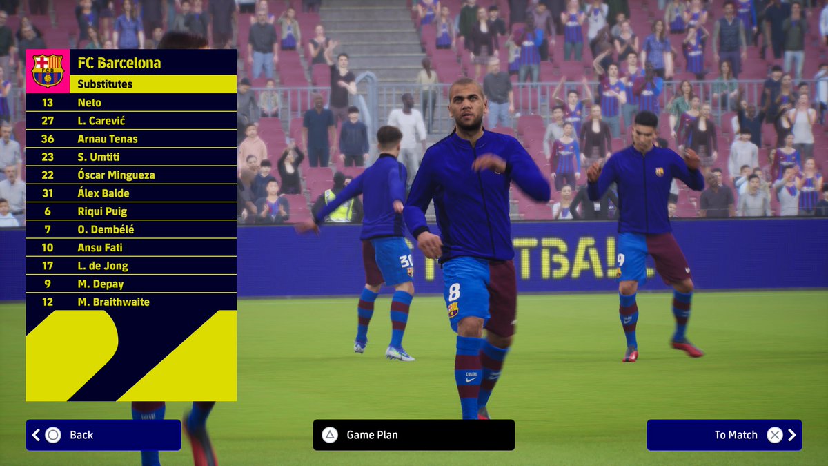 #PS5Share, #eFootball2022 is it just me or is the Blue darker after the update?