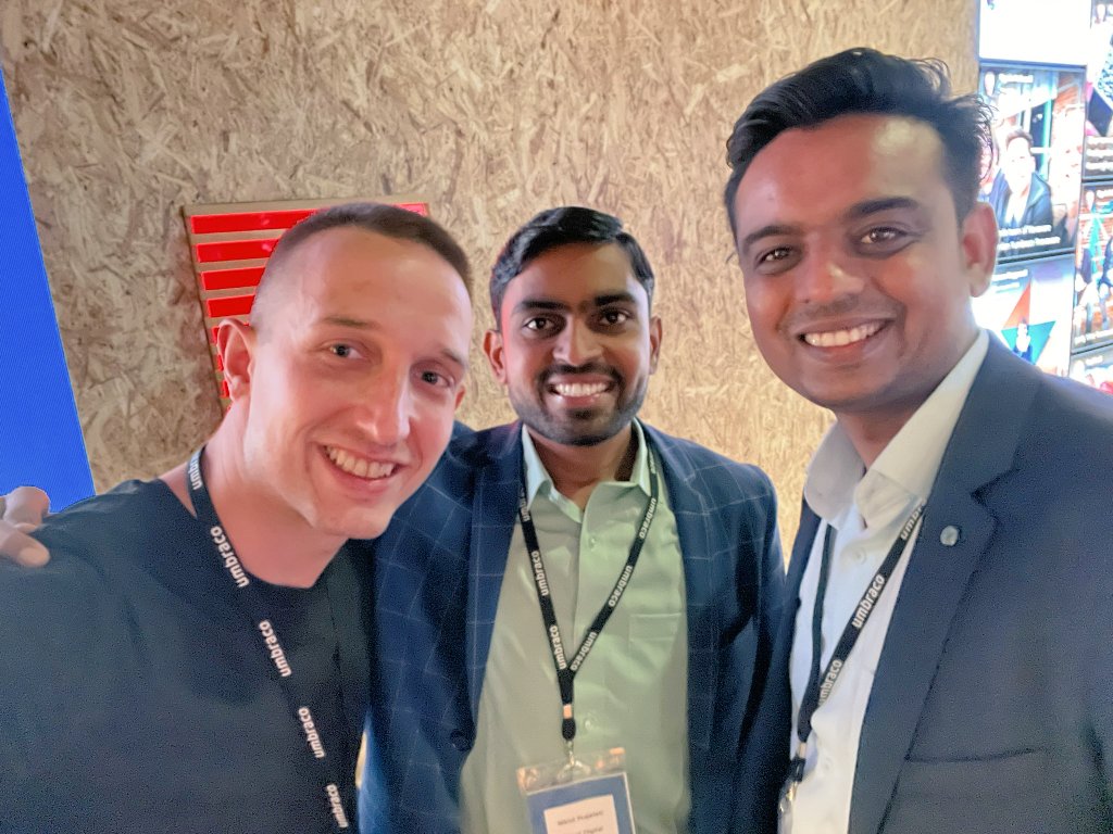 Yes here is the busy programmer <a href="/zajkowskimarcin/">Marcin Zajkowski</a> is on fire. Nice to meet you in personal and yes, thank you so much for the gift #umbracoffee at #codegarden ..  Will share it with my Indian team..