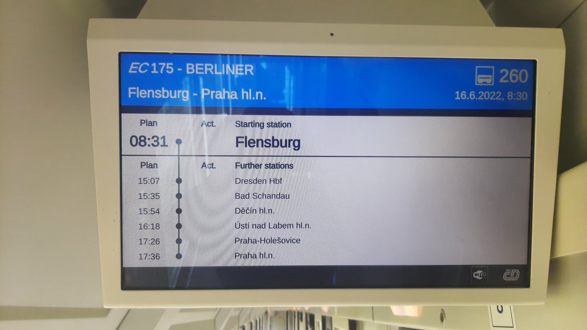 Das macht Lust auf mehr Fernverkehr ab Flensburg! <a href="/DB_Bahn/">Deutsche Bahn Personenverkehr</a> <a href="/Gruene_SH/">GRÜNE Schleswig-Holstein</a> <a href="/DGuenther_CDUSH/">Daniel Günther</a> #Deutschlandtakt #Europaperbahn #Verkehrswende  #verkehrswendeanderküste