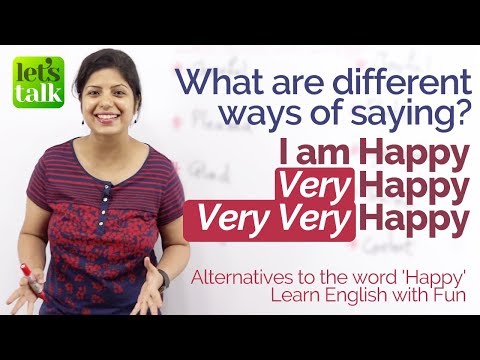ThinknLifeStyle's tweet photo. New post (Different ways to say - &amp;#39;I&amp;#39;m Happy&amp;#39; - Alternatives to Happy - Free Spoken English Lessons) has been published on Positive Thinking Life Style - https://t.co/0ZJDC5pFEl https://t.co/JSwpY7UKfC