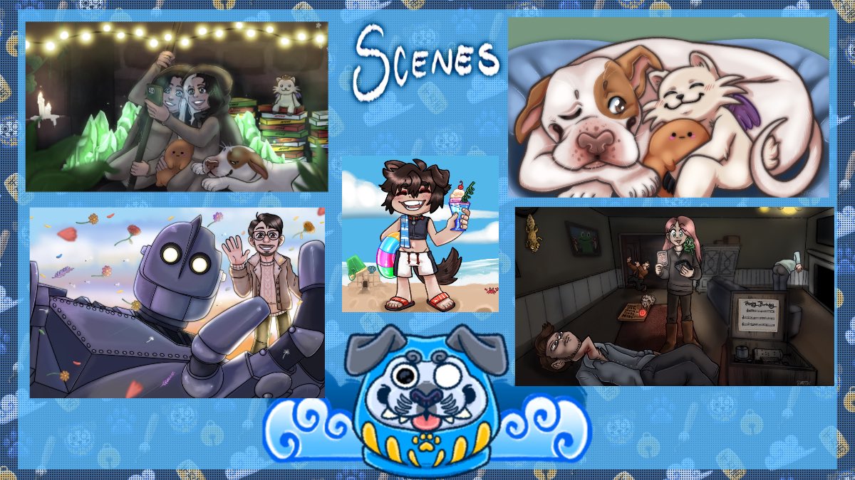 Commission Tweet 6-22
More Examples/Prices here -> santirickert.weebly.com
*DM for Commission Inquiries *
Ko-fi --> ko-fi.com/santiwoof
Linktree ---> linktr.ee/SantiWoof 
RTs Always appreciated!