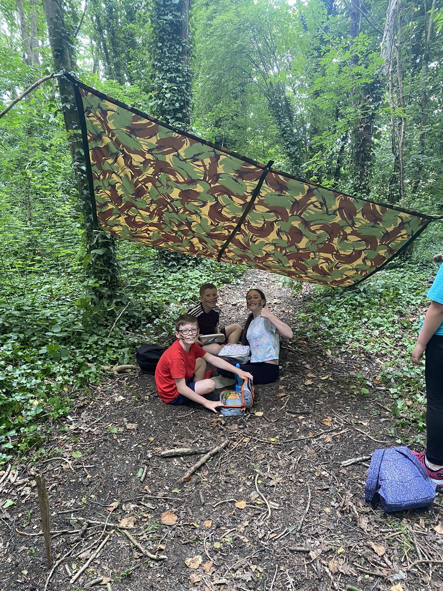 mrmilesmps's tweet photo. Year 5 loved their CCF experience @Llanwern_High #transition #shelterbuilding https://t.co/3uOmaxQSff