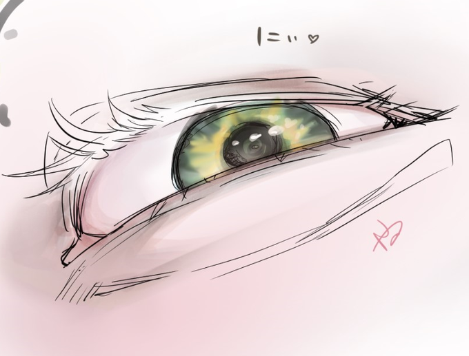 瞳孔のtwitterイラスト検索結果